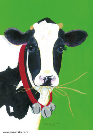Jingle Bell Jane Vermont Cow