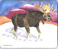 Meandering Moose Mouse Pad