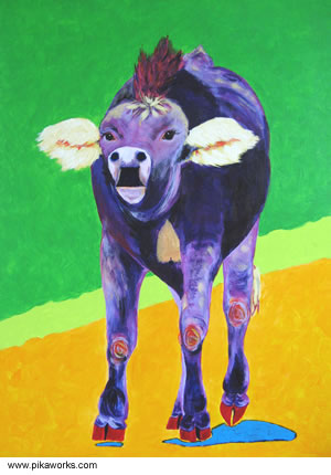 Violetta the Purple Cow