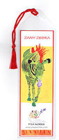 Zany Zebra Bookmark