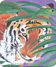 Tiger Eyes mouse pad